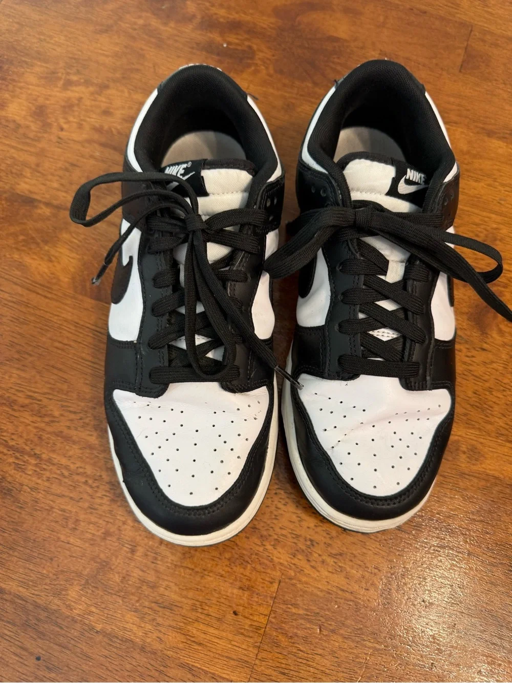 Nike Dunk Low Retro Panda Black White DD1391-100 Men's Size 9